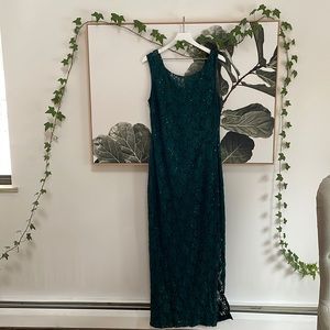 Green formal dress size 12! NWT